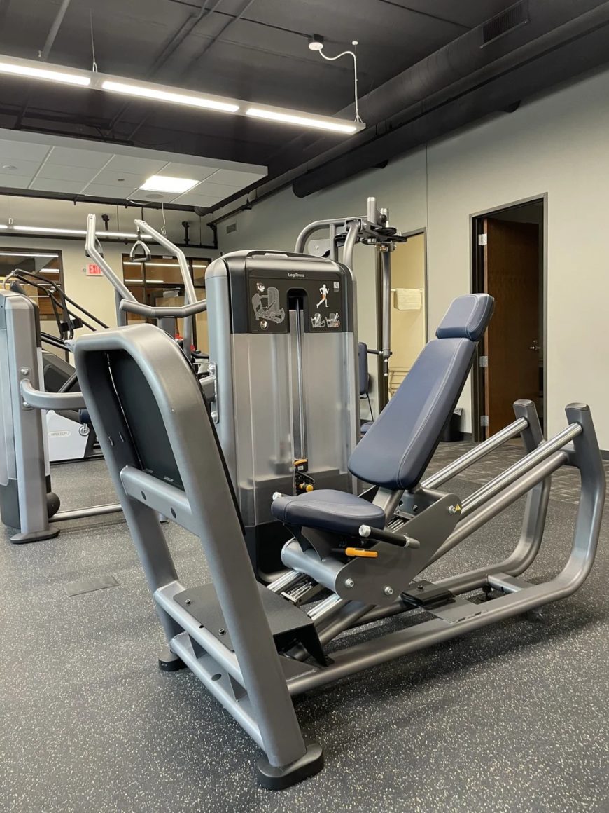 The leg press machine at PKFit Madison East